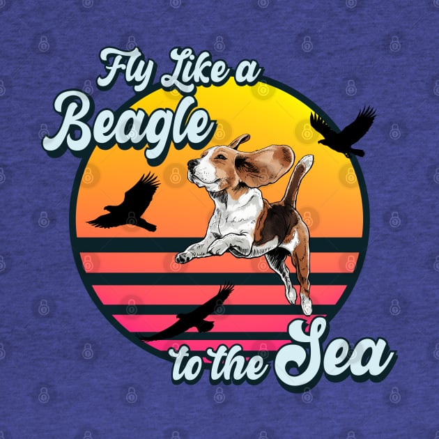 Fly Like a Beagle by aparttimeturtle